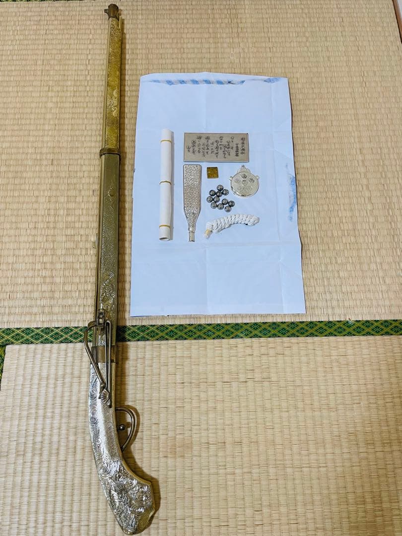種子島　火縄銃　レプリカ　ケース無しにて発送します