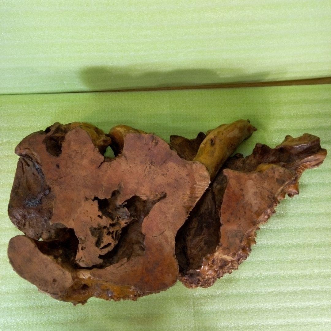 木製　花台　花瓶台　装飾台　飾り台　置物　無骨デザイン　芸術品　美術品　瘤花台？