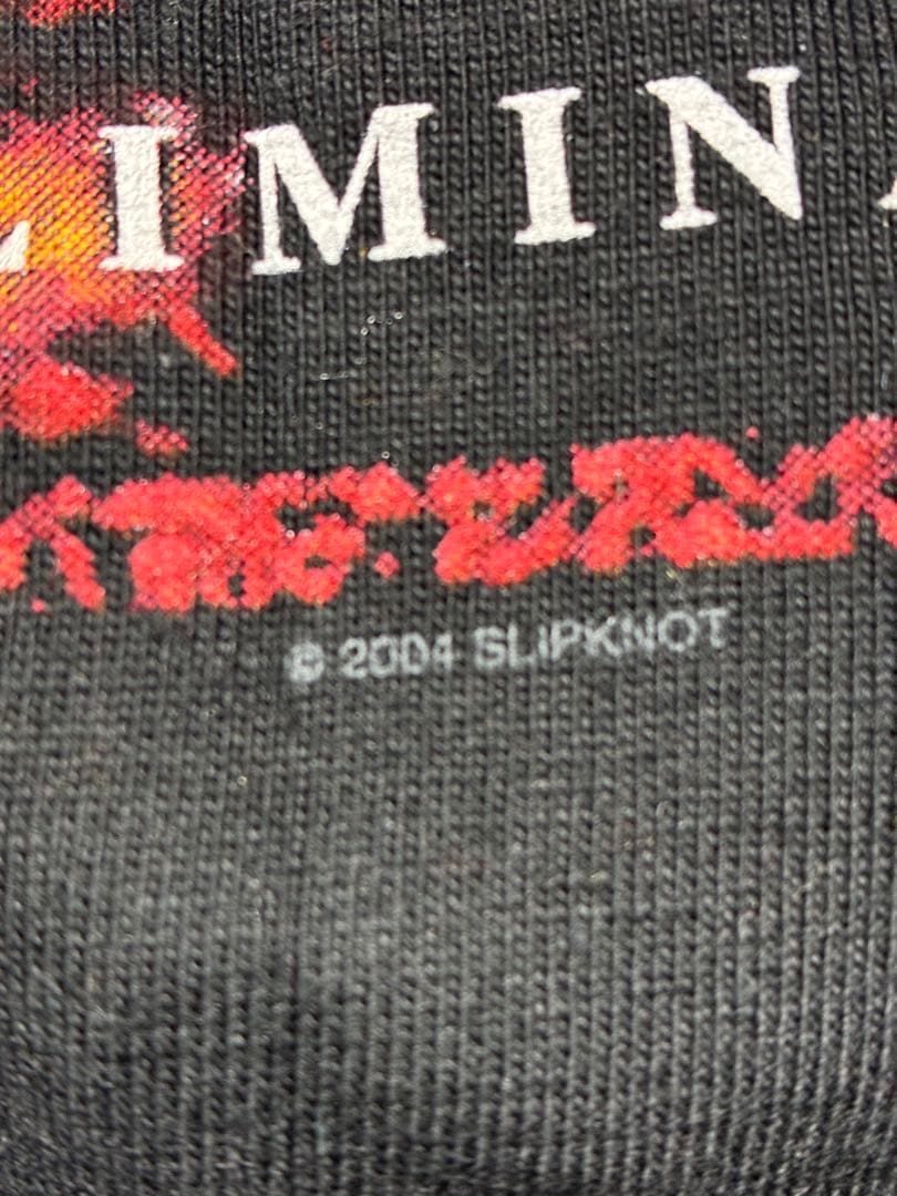 Slipknot ツアーTシャツ ブラック