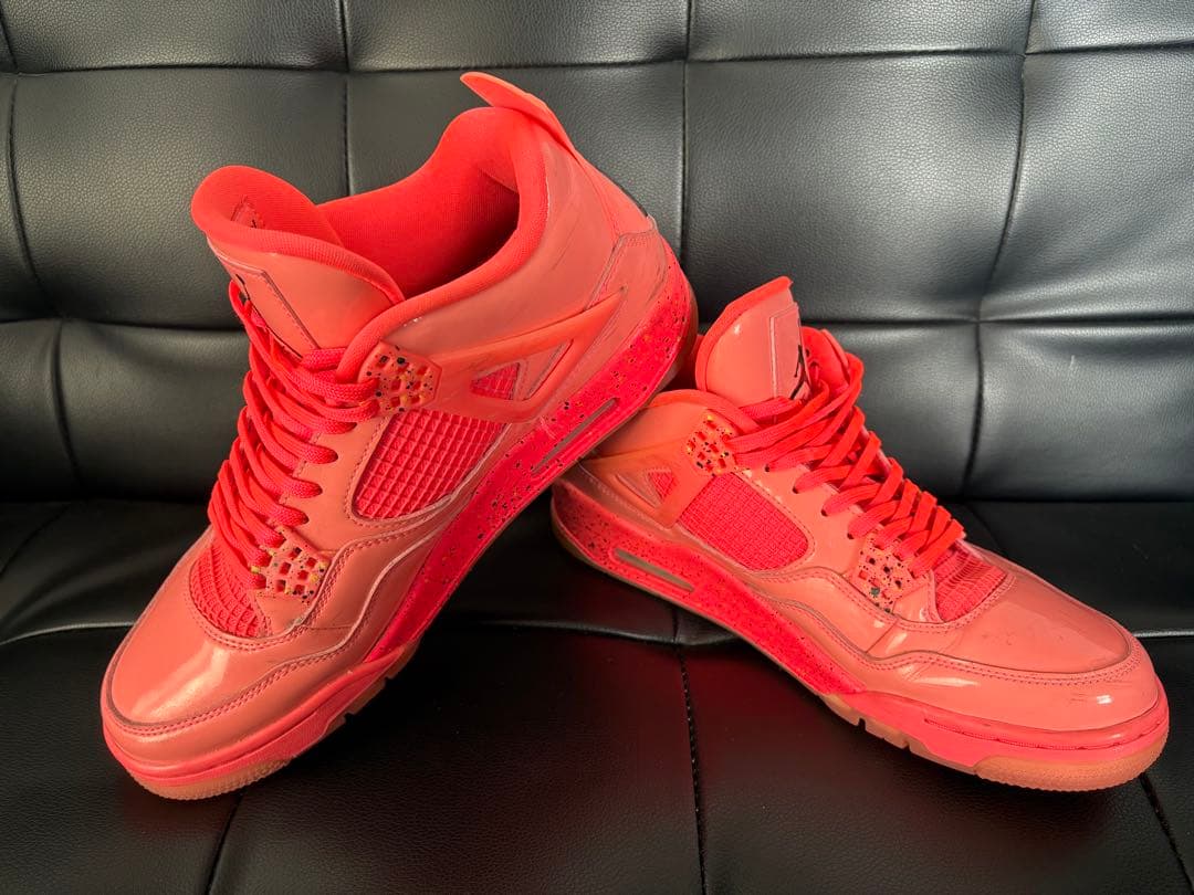 シューズ(男性用) Nike Air Jordan 4 Retro \"Hot Punch\" 29.0