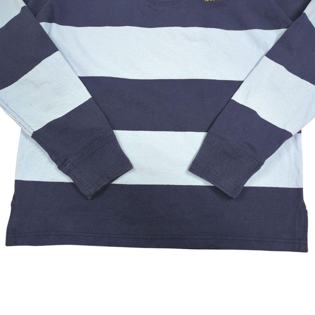 Polo by Ralph Lauren ボーダー ラガーシャツ 長袖 M