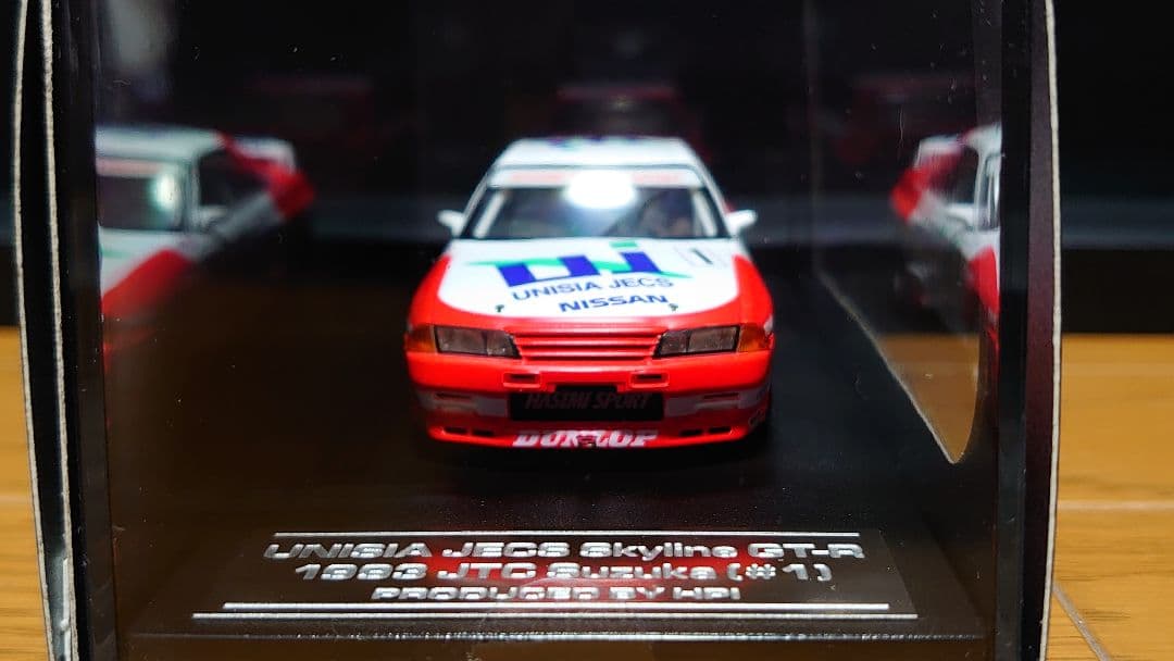 佐野様 1/43 hpi ユニシアジェックス r32 bnr32