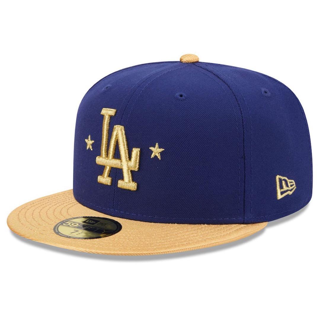 ニューエラ キャップ ドジャースゴールドコレクション 59FIFTY 7 3/8