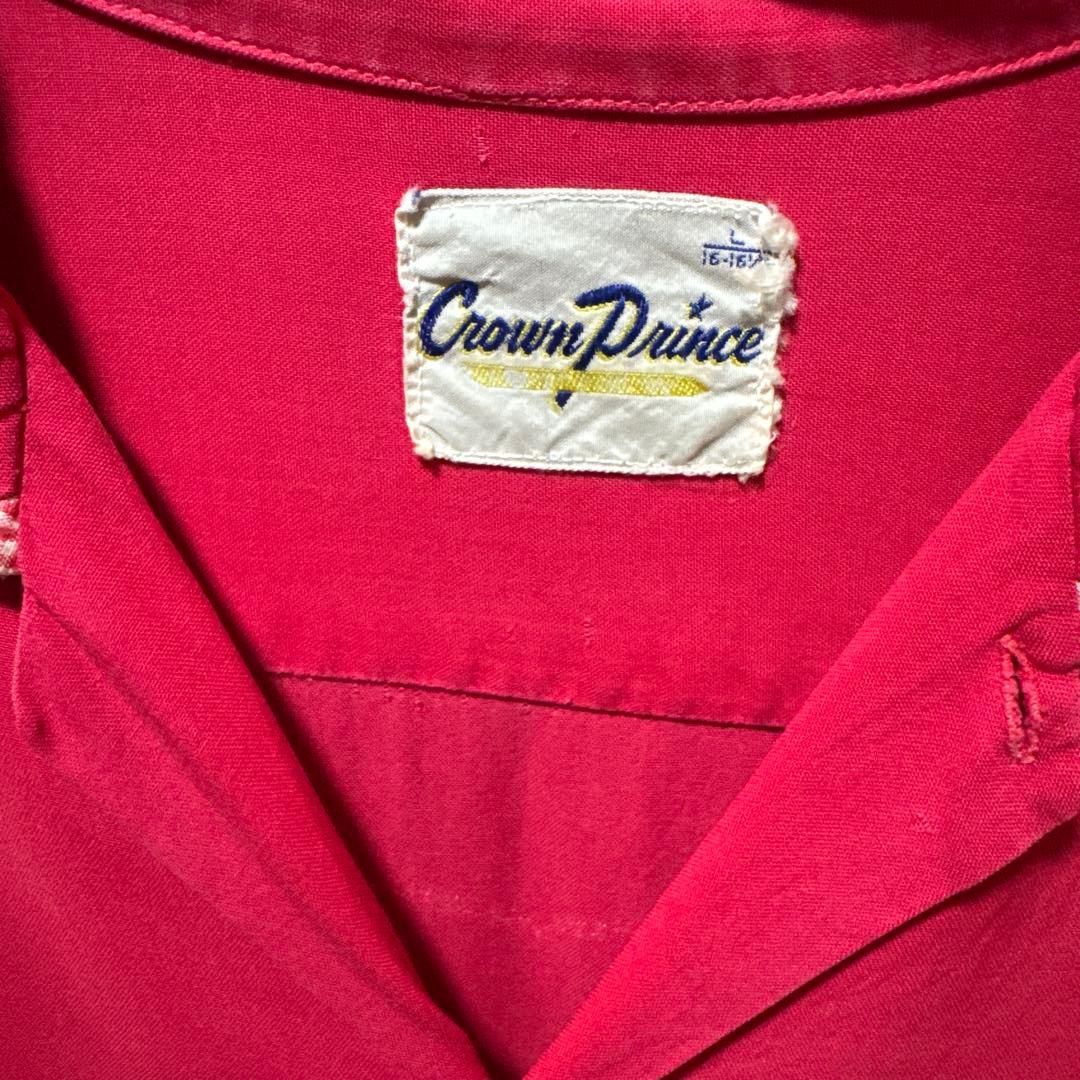 60s Crown Prince ボーリングシャツ レーヨン