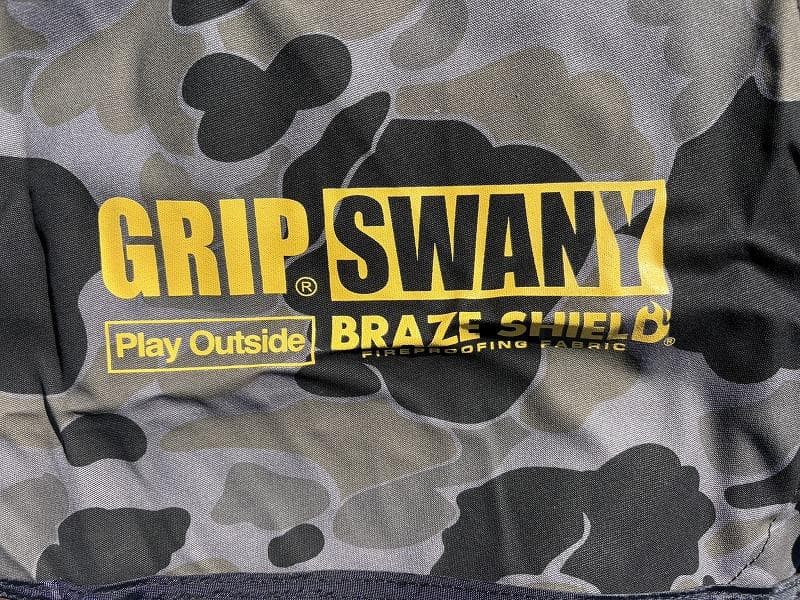 GRIP SWANY×atmos ファイヤープルーフテント