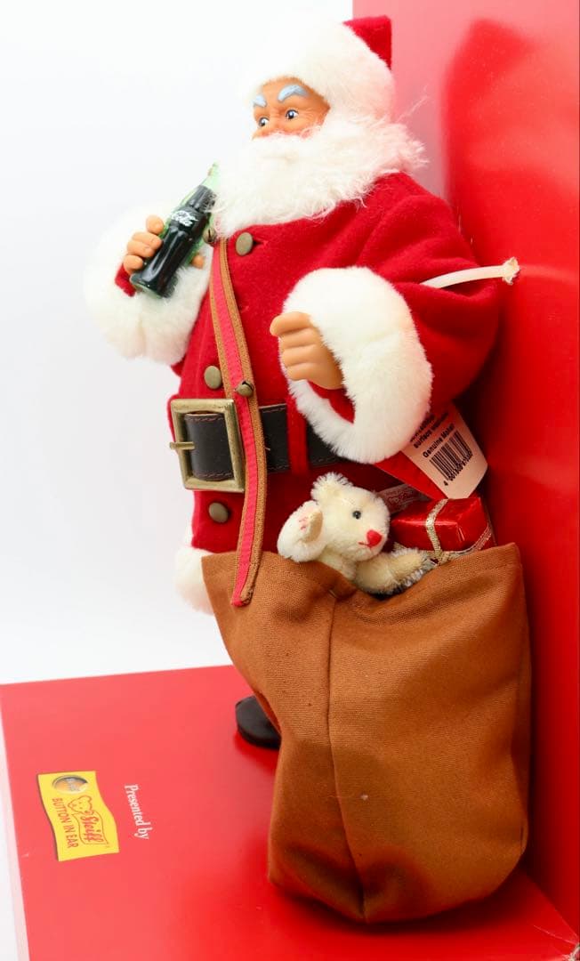 STEIFF Coca-Cola Santa 1999年10,000体限定品
