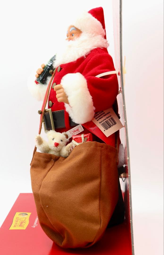 STEIFF Coca-Cola Santa 1999年10,000体限定品