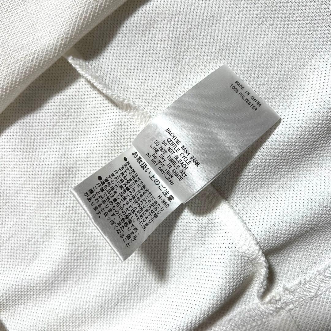 美品 マスターバニー モックネックシャツ 半袖 5 バイカラー ゴルフ メンズ