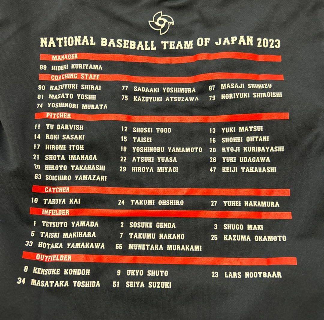 2023WBCメンバーＴシャツ[ユニセックス］　侍ジャパン