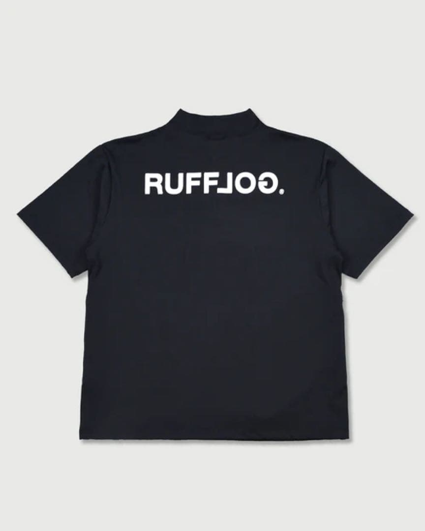 RUFFLOG モックネックシャツ＆ショートパンツセット　サイズL BLACK