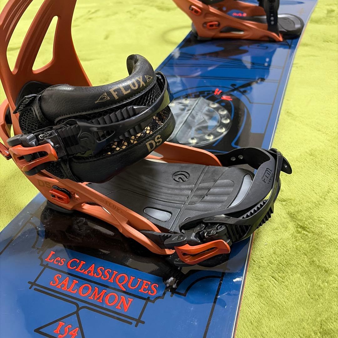 【美品】SALOMON SABOTAGE 154 FLUX DS Mスノーボード