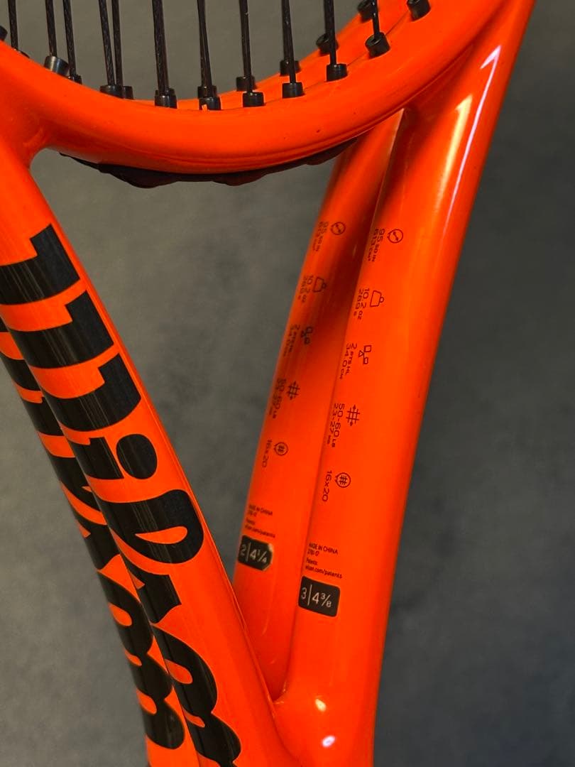 【美品】Wilson BURN95 v2.0 2本セット G2&G3