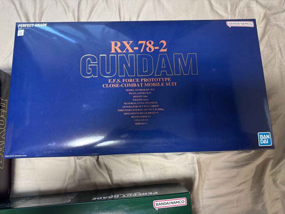 PG RX-78-2 GUNDAM & ZAKU-II 3体セット