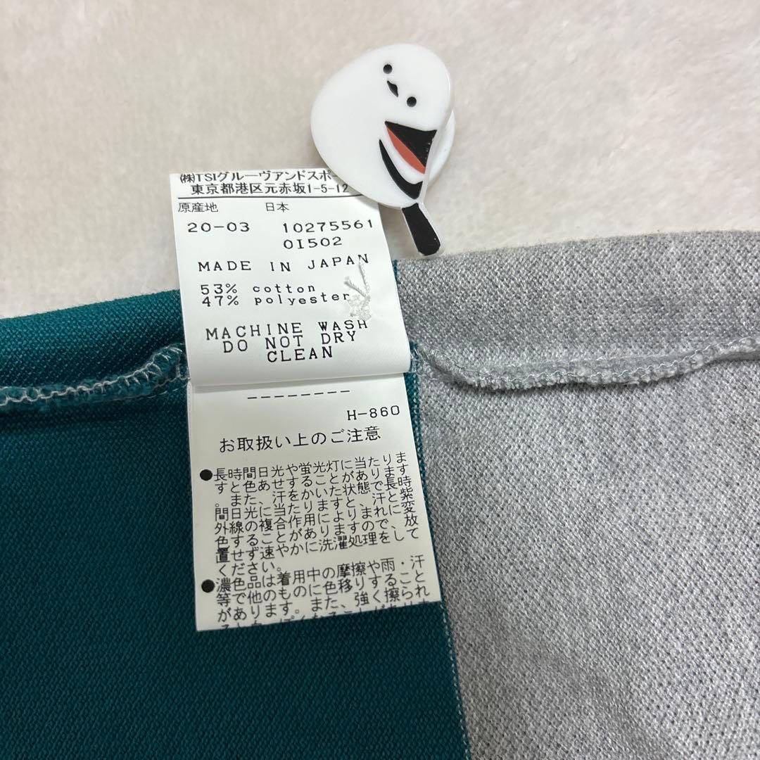 パーリーゲイツ ボーダー 刺繍 ロゴ ワッペン ポロシャツ 半袖 日本製 洗濯可