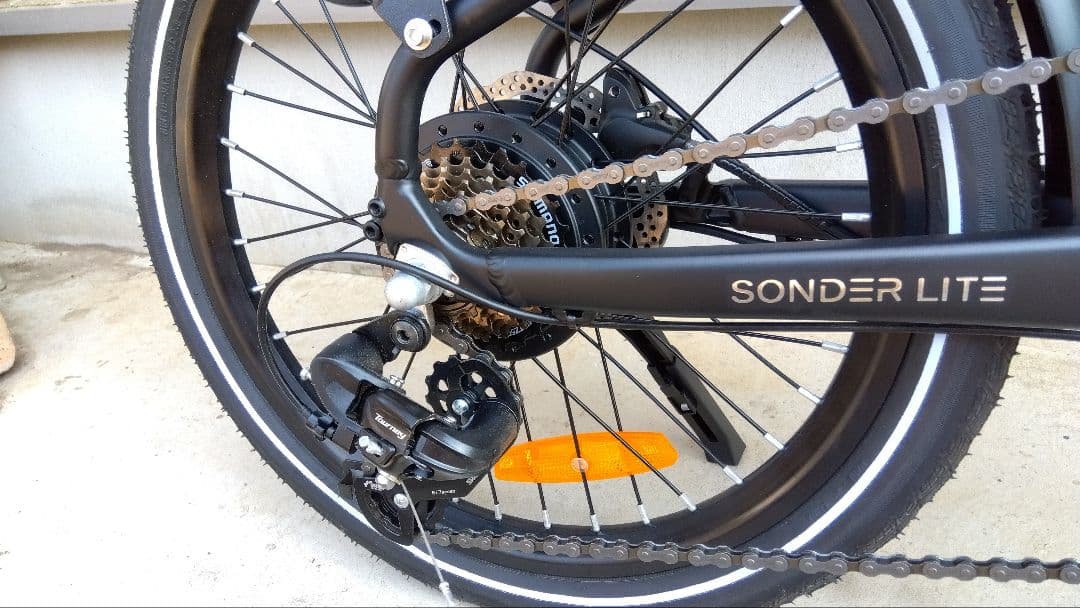 【走行わずか】電動アシスト自転車　Cyrusher SONDER Lite
