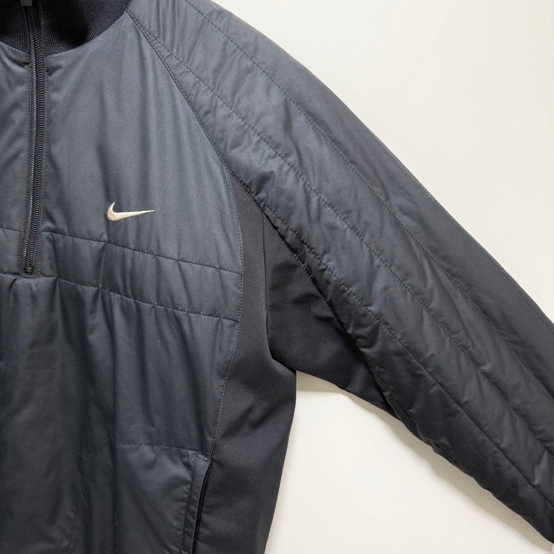 美品 Z187 NIKE GOLF ナイキゴルフ ハーフジップ 中綿ジャケット