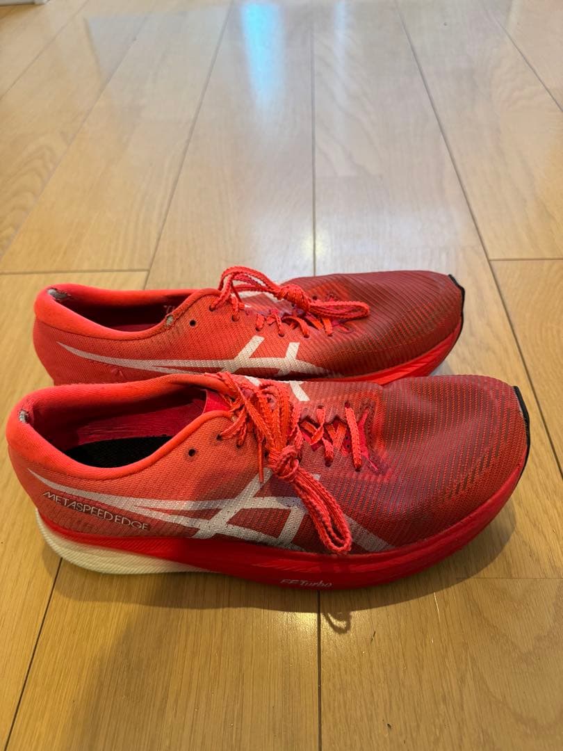 ASICS SPEED EDGE レッド　27.0