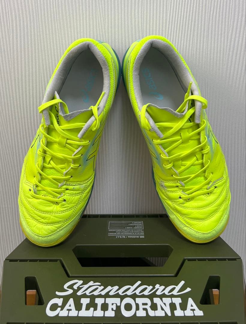 最終値下⭐️asics デスタッキkff イエロー　26.5