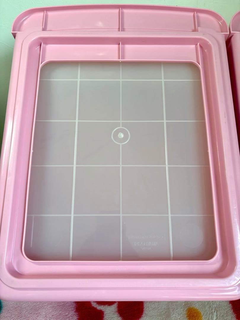 最終HelloKitty 収納ケース　キティ　3段チェスト　引き出し　平成レトロ