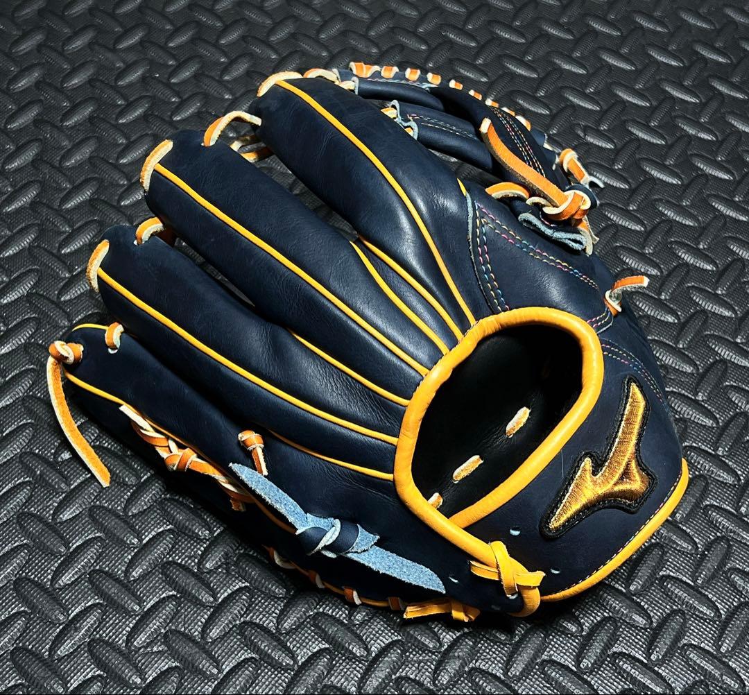 日本製 ミズノプロ オプション オーダー 軟式 内野用 グローブ 佐藤輝明モデル