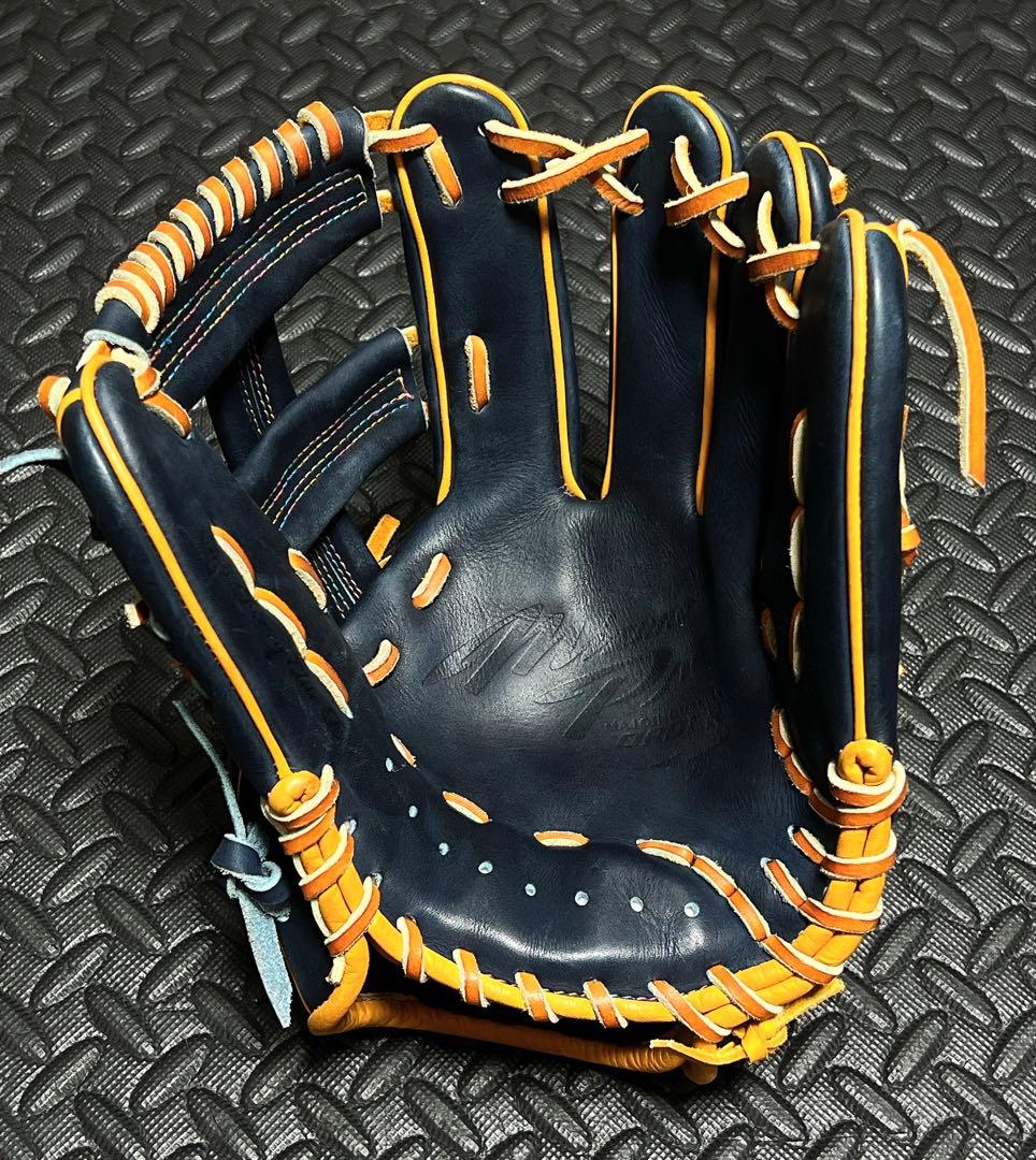 日本製 ミズノプロ オプション オーダー 軟式 内野用 グローブ 佐藤輝明モデル