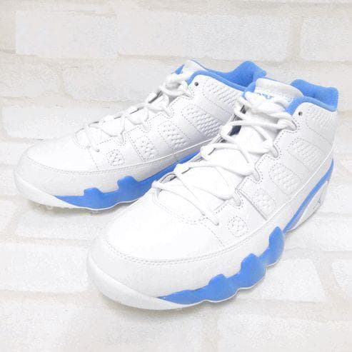 NIKE ナイキ ゴルフ エア ジョーダン 9 ホワイトxブルー 27.5cm