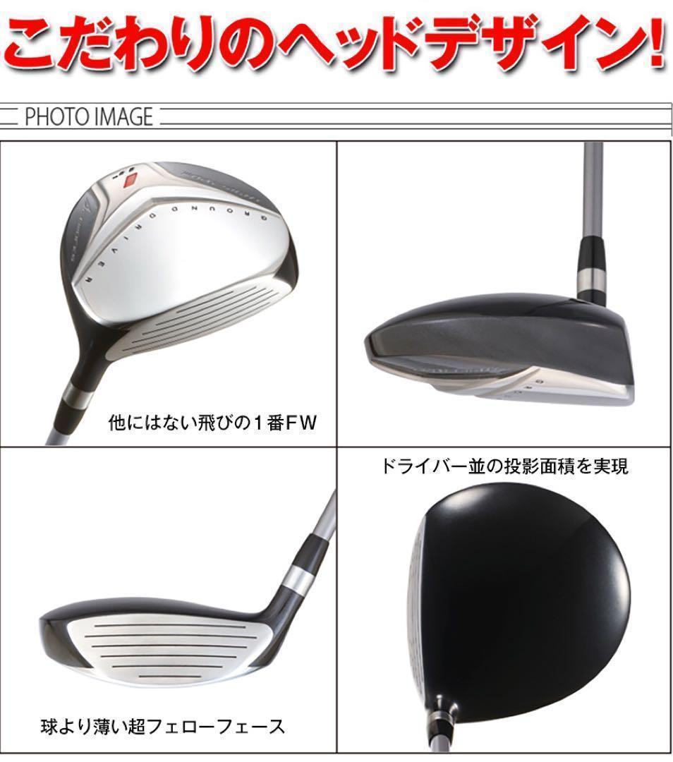 激飛び1.2番FWも! 超大型激飛び2オン兵器! ワークスゴルフフォーサイトFW