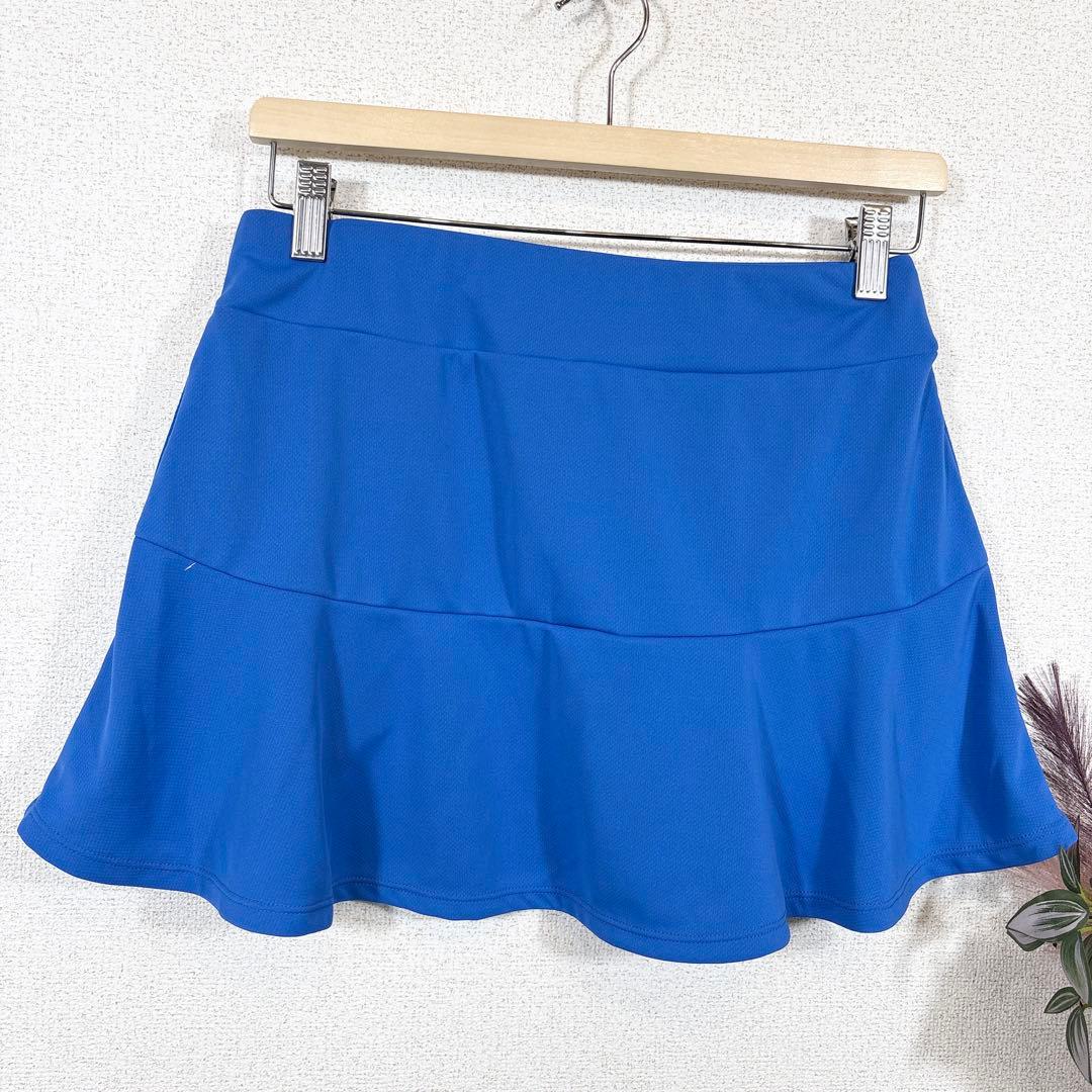 新品★　roche　ローチェ　スカート　スコート　テニスウェア　Lサイズ　ブルー