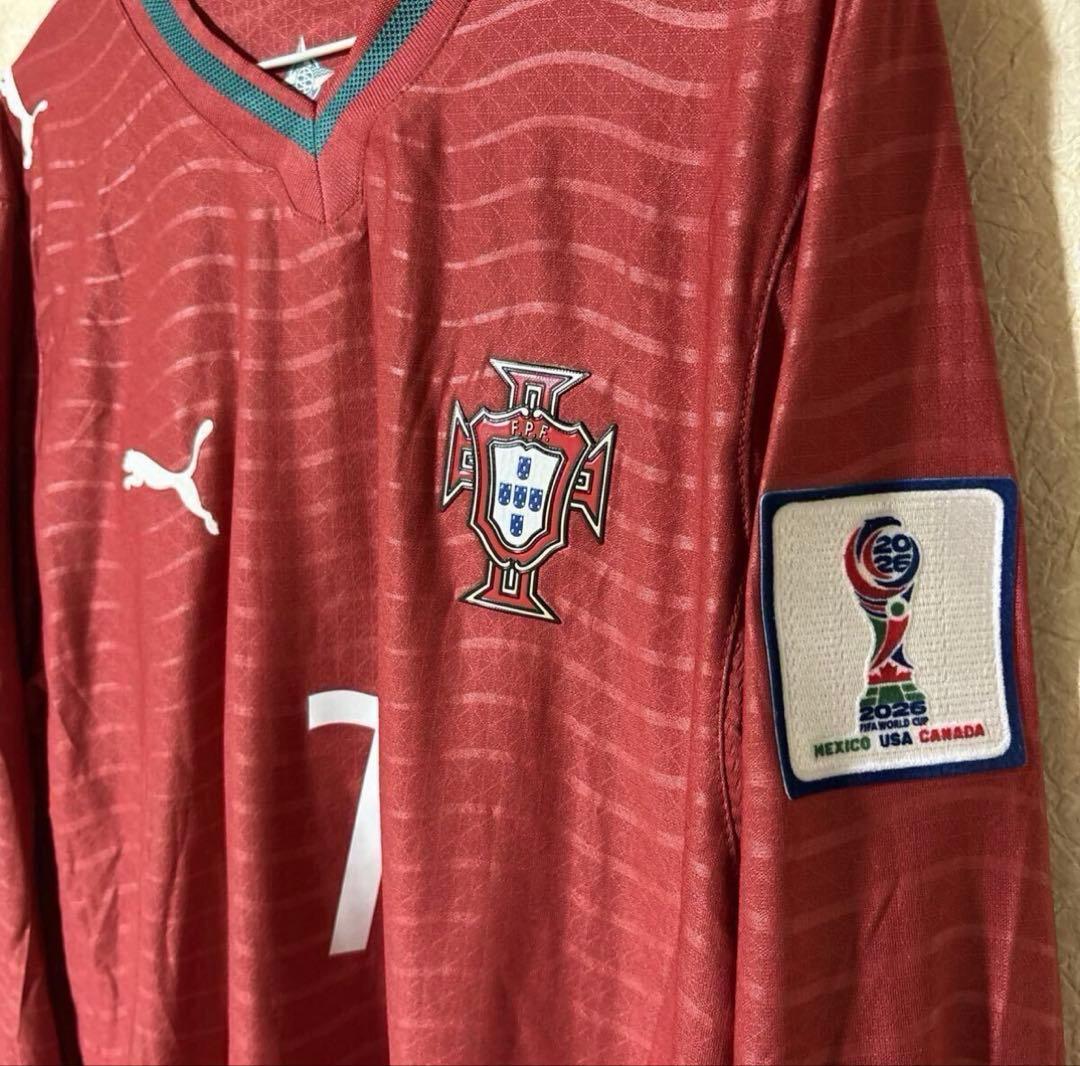 2026 ポルトガル代表ホームユニフォーム　クリスティアーノ・ロナウド