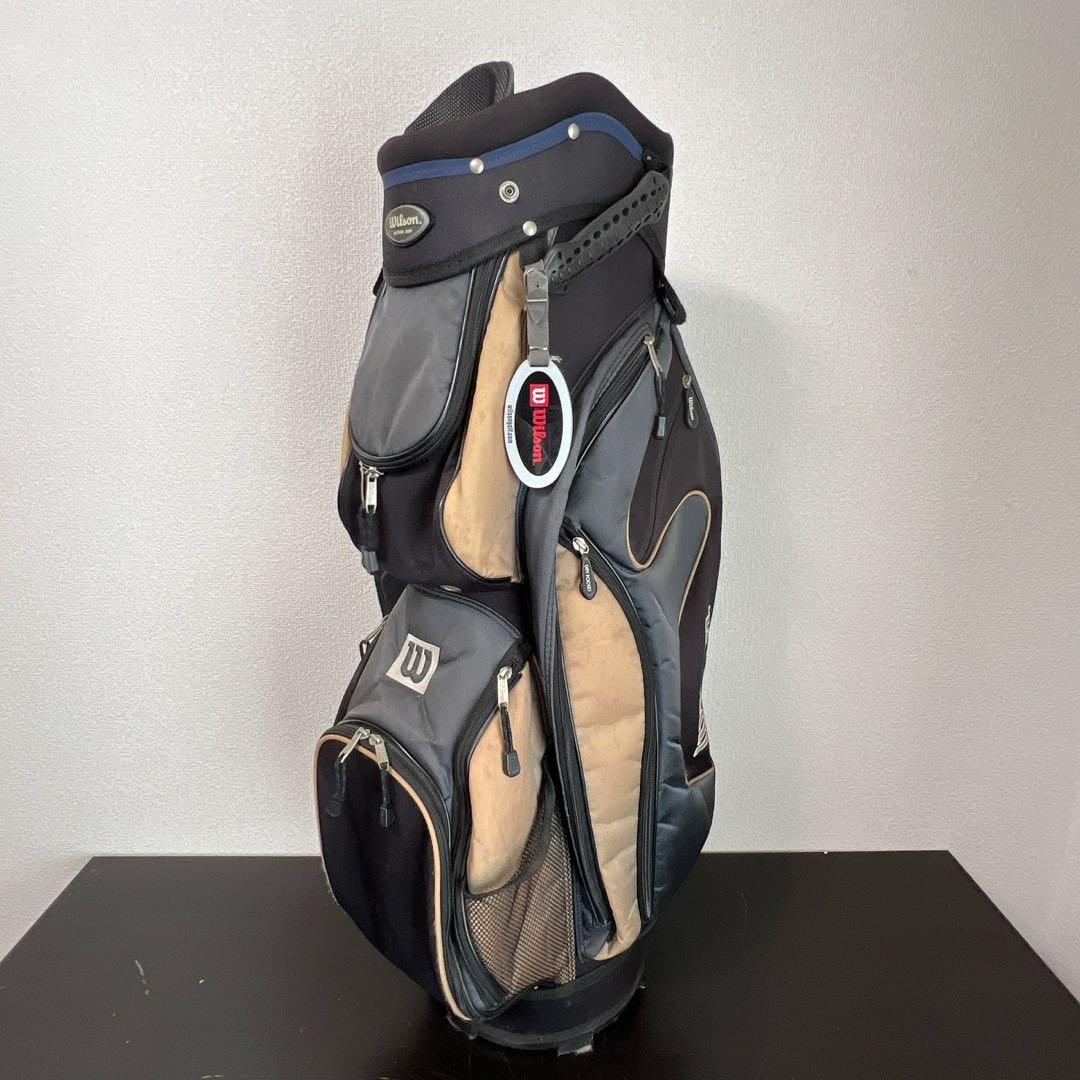 ウィルソン PROSTAFF 初心者用 ゴルフクラブセット 8本組キャディバッグ