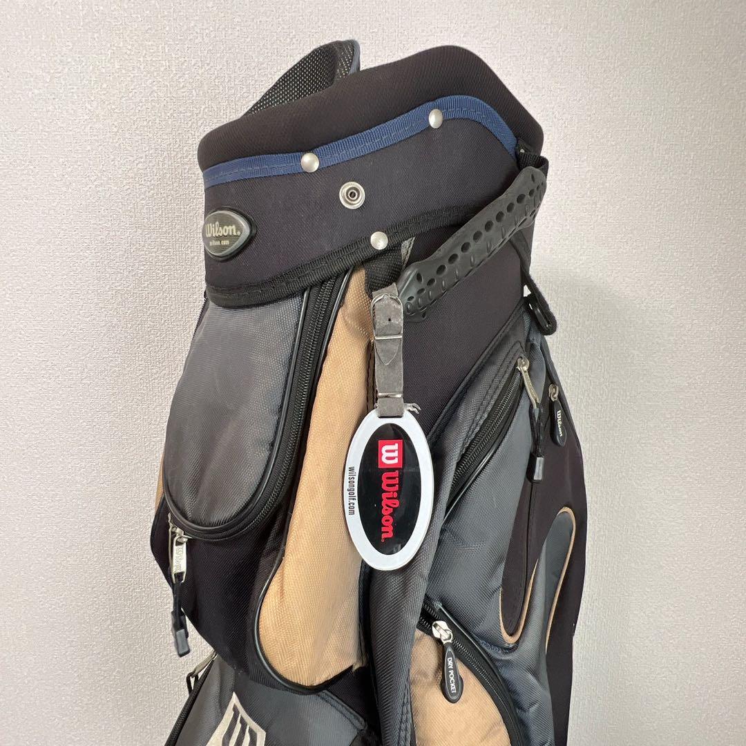 ウィルソン PROSTAFF 初心者用 ゴルフクラブセット 8本組キャディバッグ