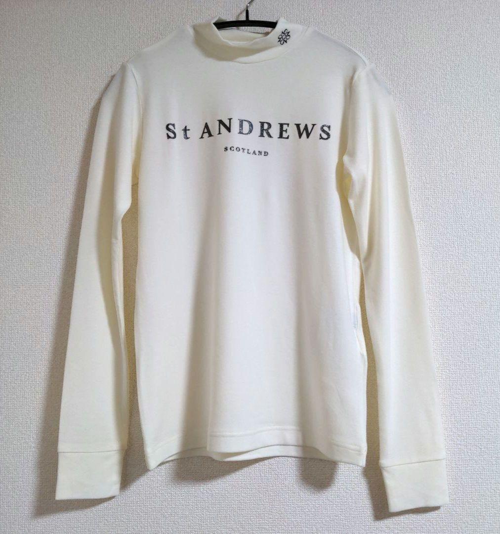 再再再値下新品　セントアンドリュース　モックネックS　微起毛定価14300円秋冬