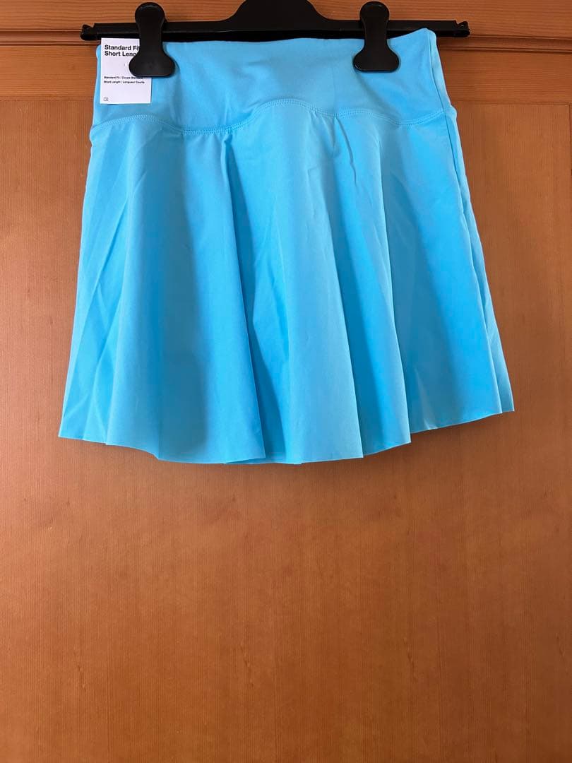 ナイキ　テニスウェア　水色スコート　US-Sサイズ　新品