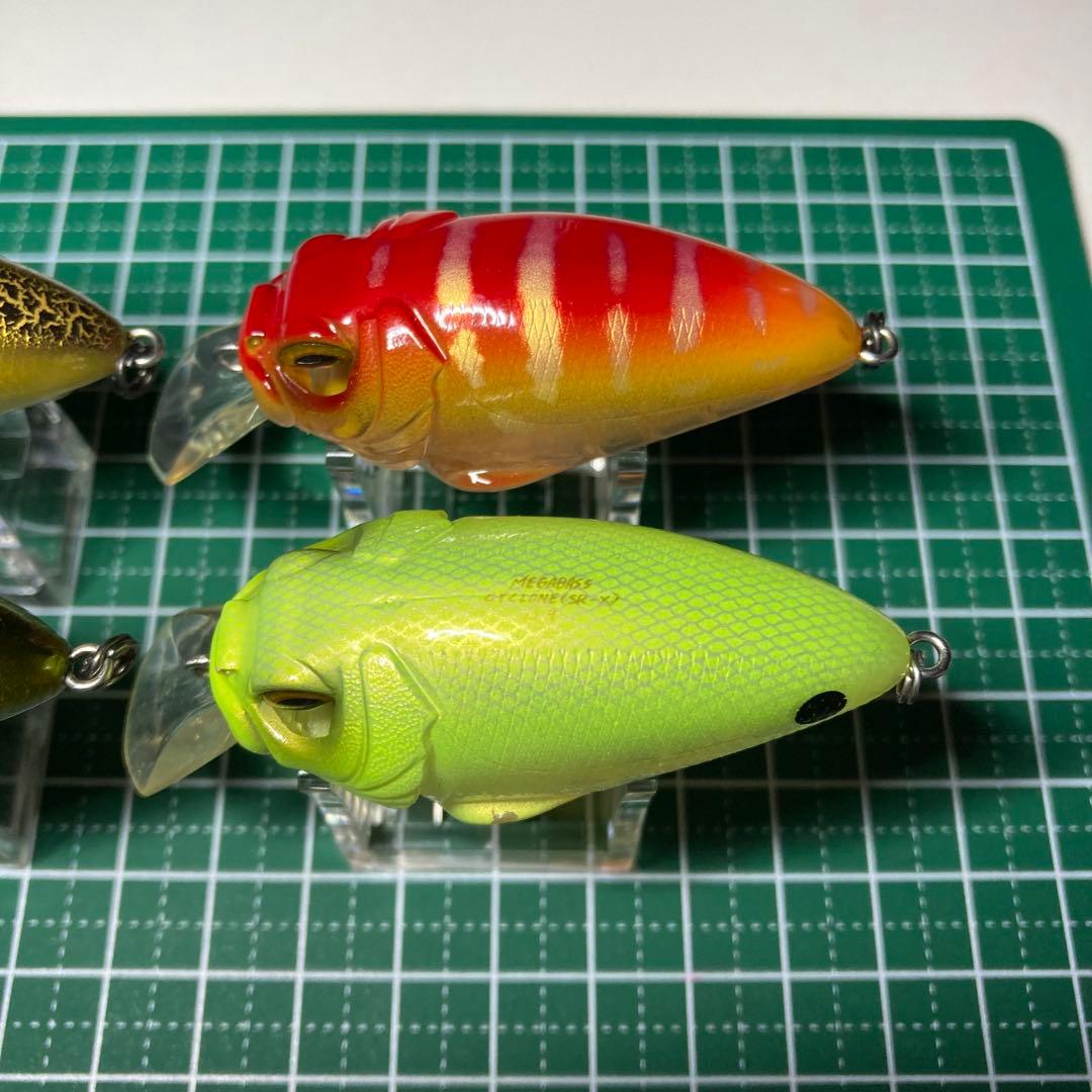 【SALE】メガバス　サイクロン　SR−X　4個セット