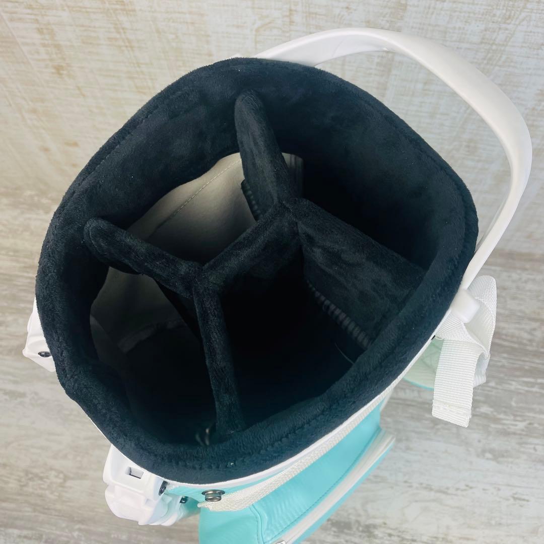 【新品】OMNIX GOLF オムニックスゴルフ キャディバッグ　ミント