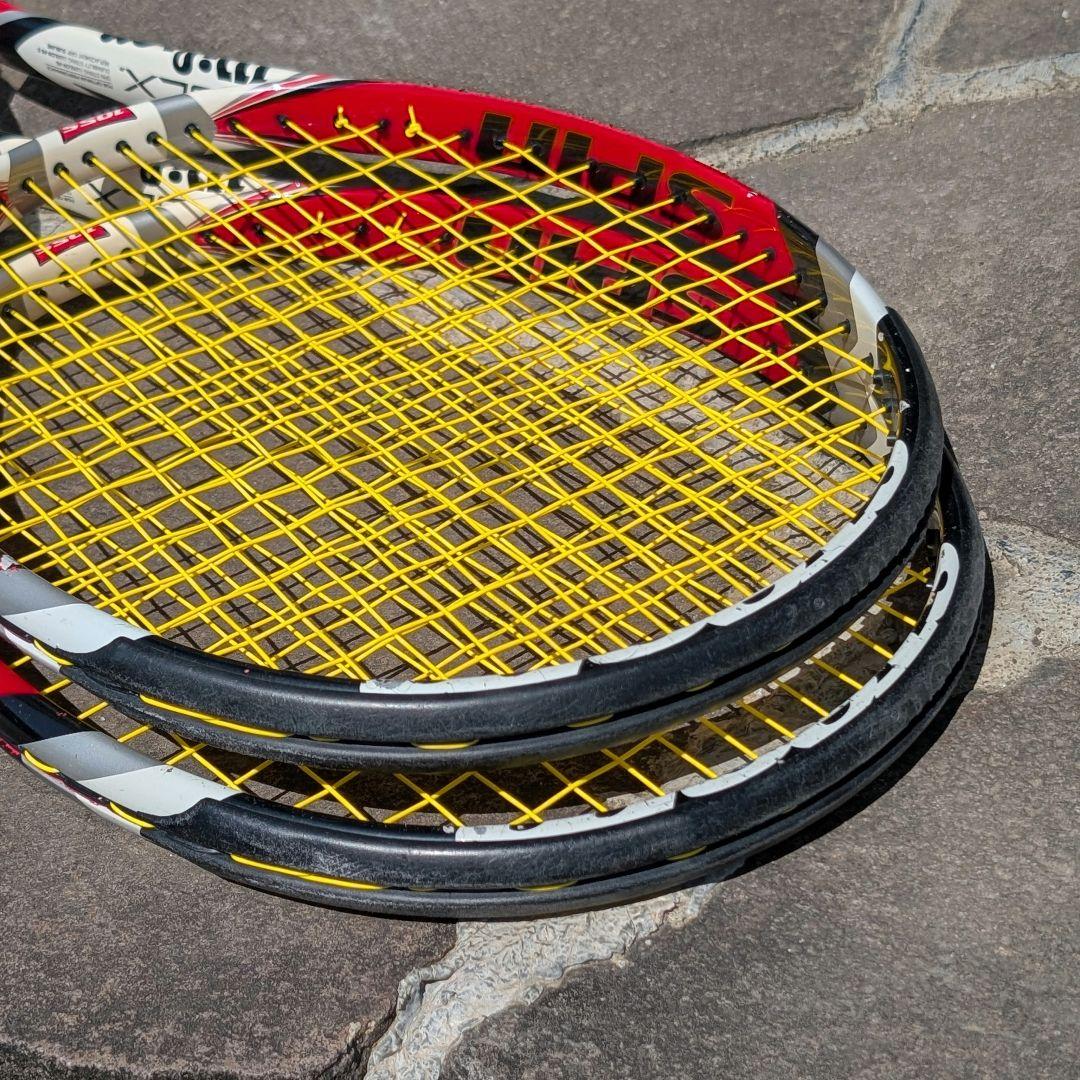 Wilson Steam 105S G1 テニスラケット 2本 ウィルソン