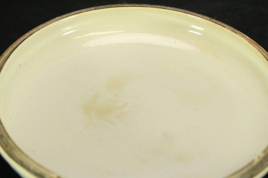 中国美術 染付 雲龍紋 蓋物 茶道具伝来(ZE799)