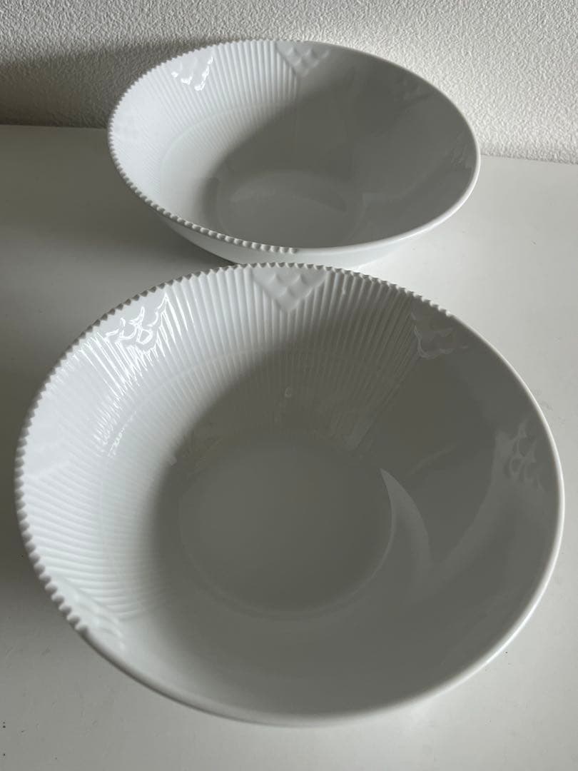 ロイヤルコペンハーゲン　ホワイトエレメンツ　ボウル