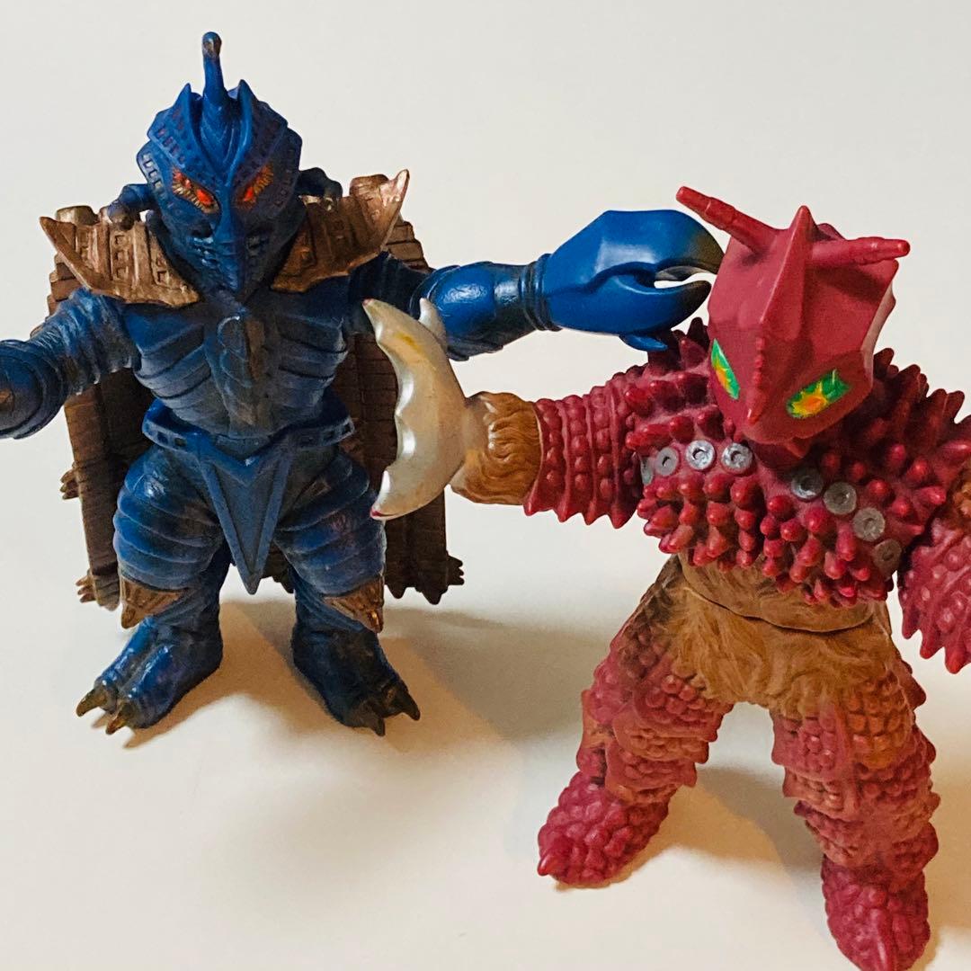 希少✳️ソフビ2個『テンペラー星人&巨大ヤプール ウルトラ怪獣シリーズ』メビウス版