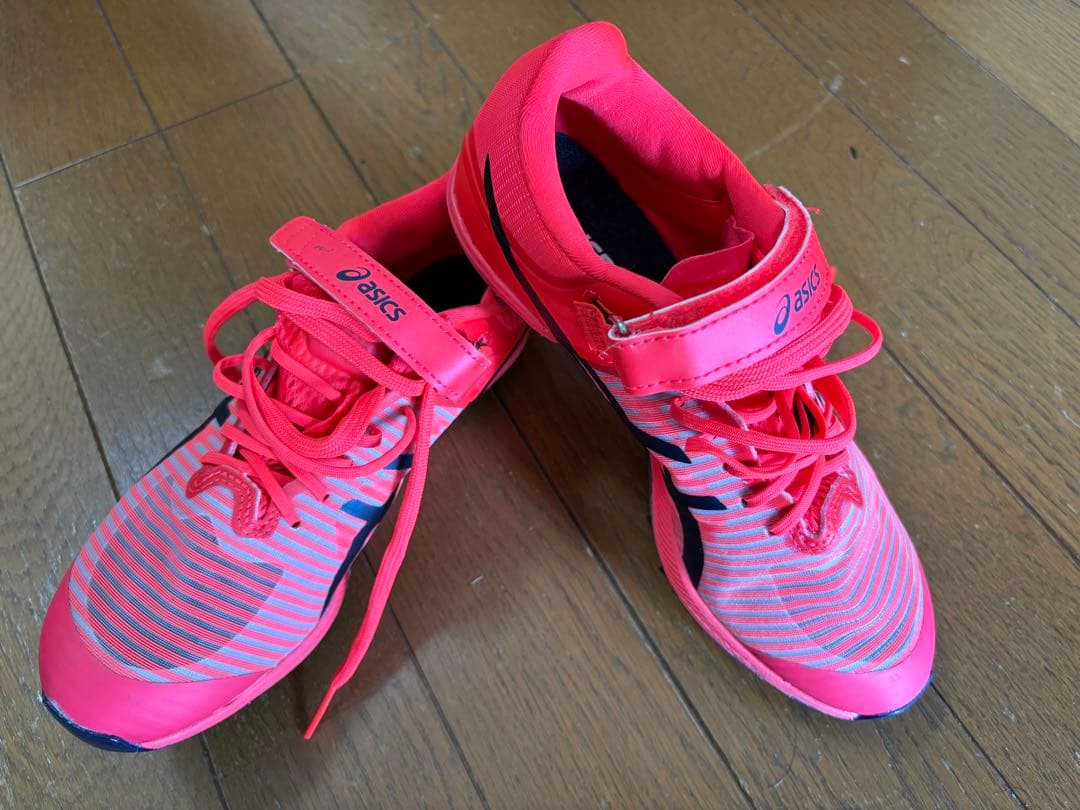 ASICS SP BLADE 10 ピンク　短距離用スパイク23.0cm 箱付