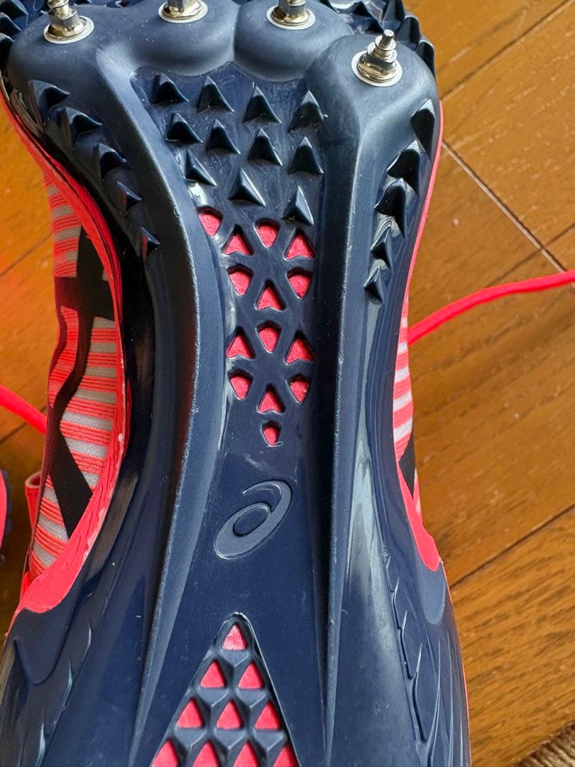 ASICS SP BLADE 10 ピンク　短距離用スパイク23.0cm 箱付