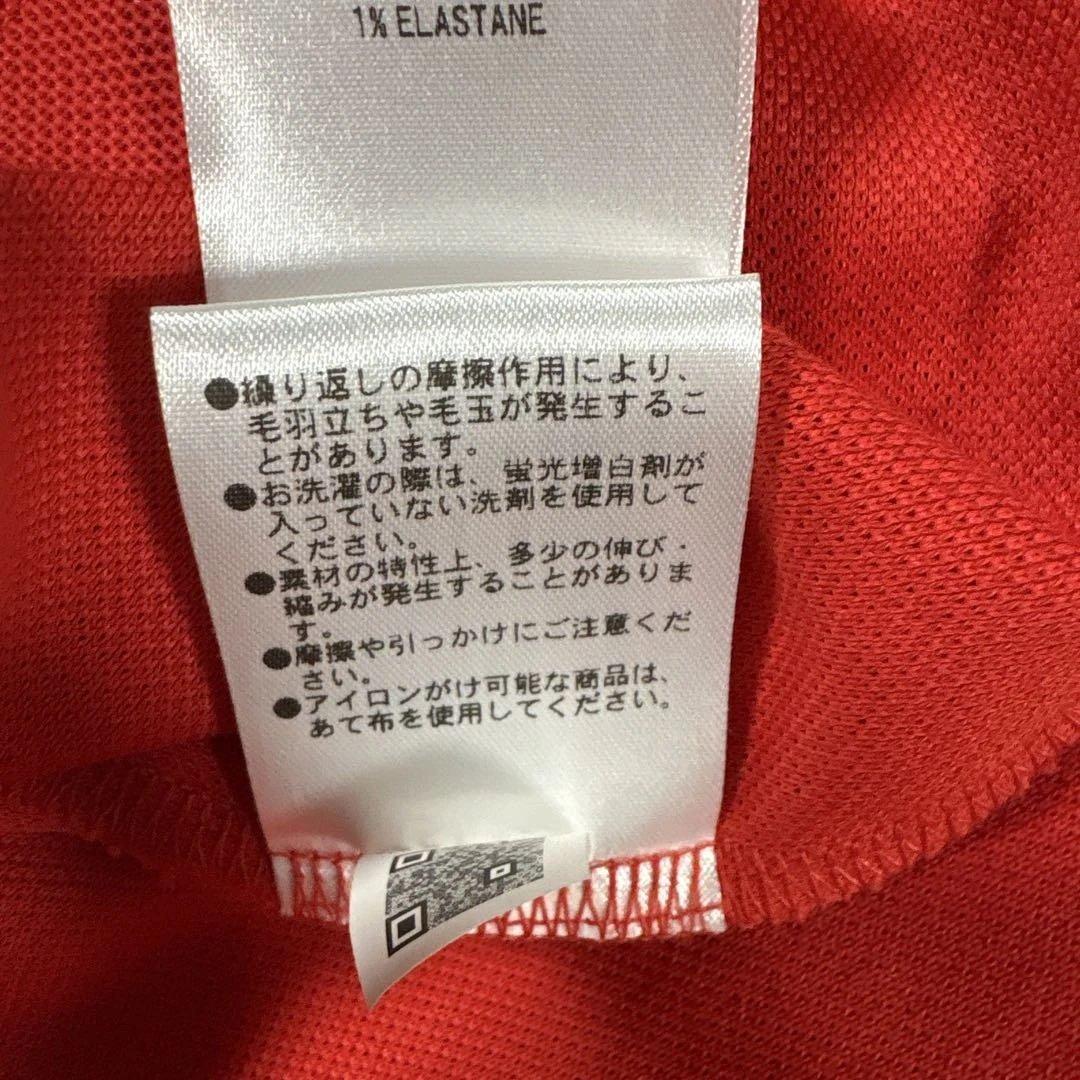【日本製】パーリーゲイツ 赤 ポロシャツ