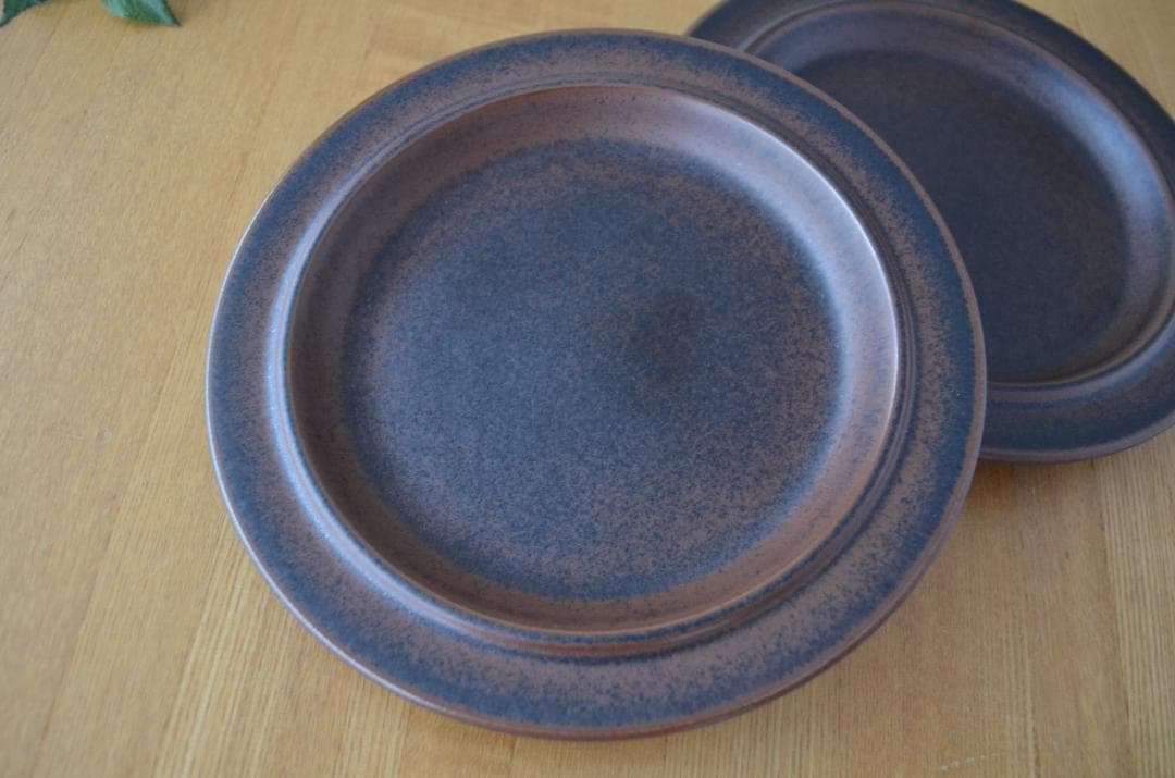 ARABIA/アラビア●RUSKA/ルスカ プレート20㎝ 2枚セット ロゴ有②