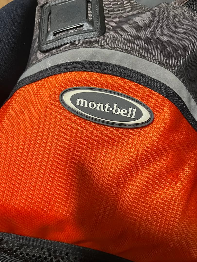 mont-bell アングラー　カヤックフィッシングベスト S/M オレンジ