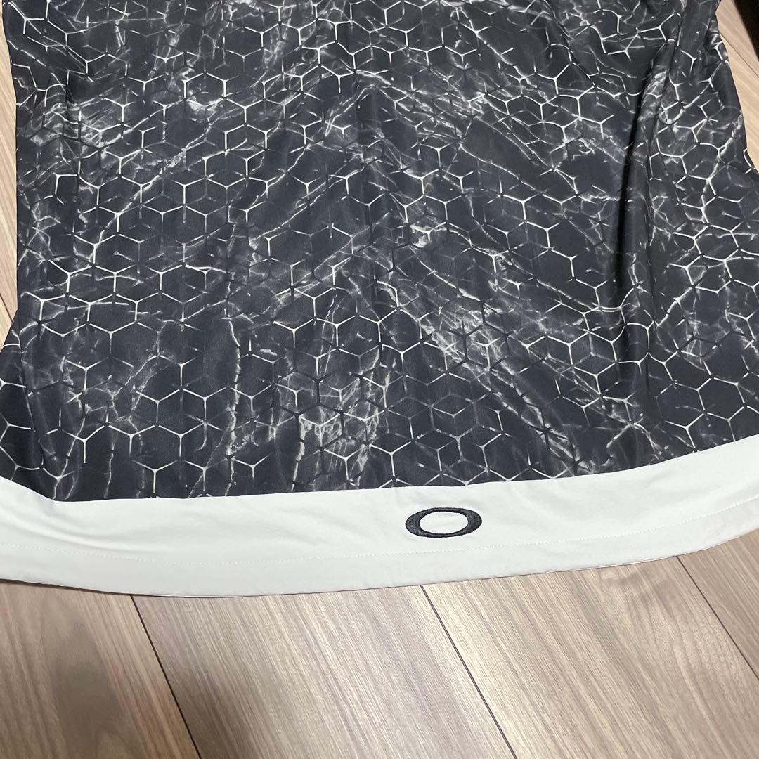 美品 OAKLEY スカル 高機能 セットアップ ゴルフウェア2XL