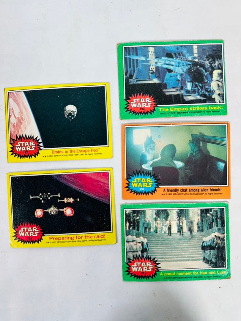 【激レア・26枚1970年代　スターウォーズ　 カード　 当時物　 Topps製