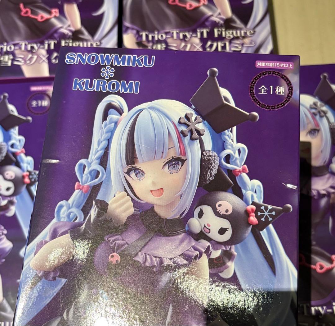 Trio-Try-iT Figure 雪ミク×クロミ 7個 セット