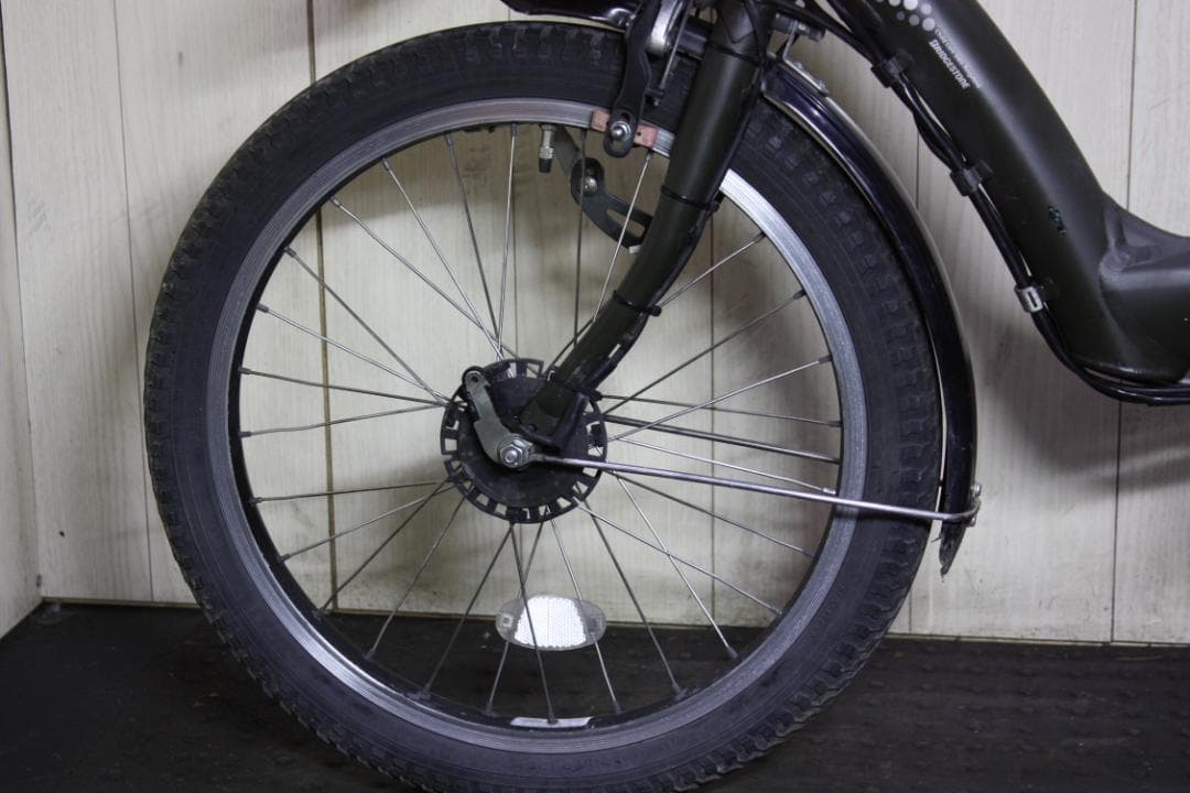 ブリヂストンアンジェリーノプティットe A20L85 20型8.7AH 無光沢緑