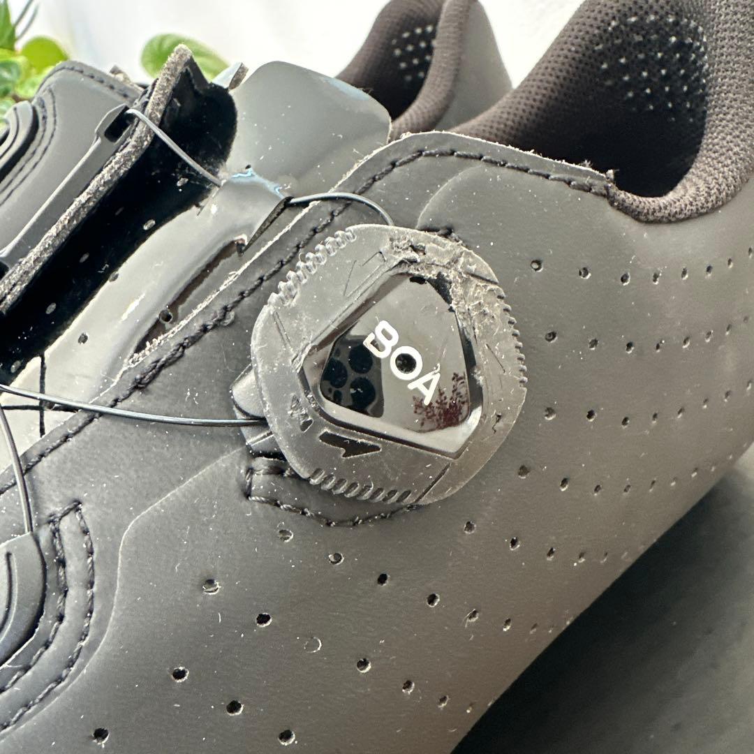 【美品】fizik TEMPO ブラック シューズ
