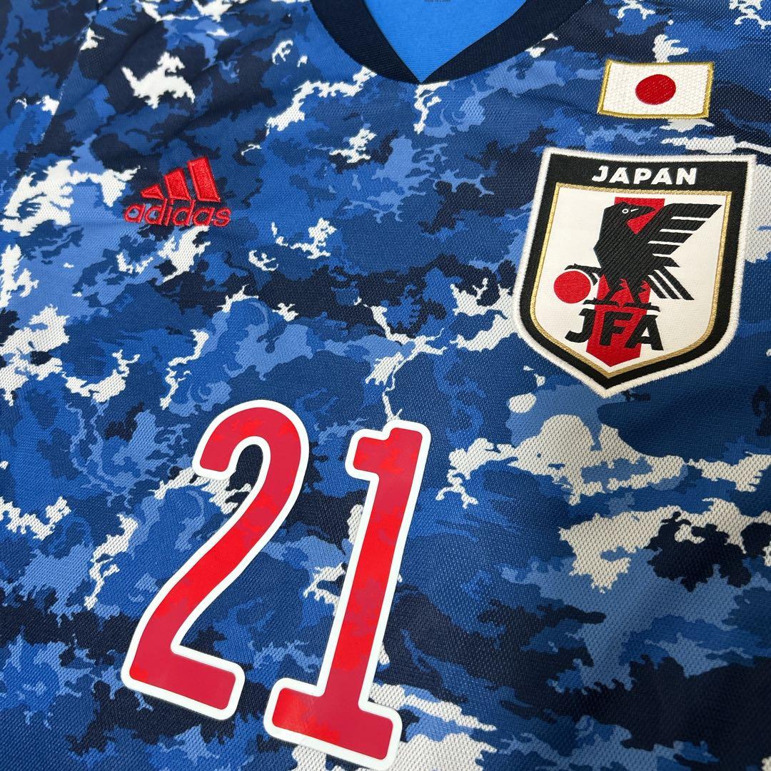 adidas アディダス　日本代表ホームユニフォーム三苫薫選手